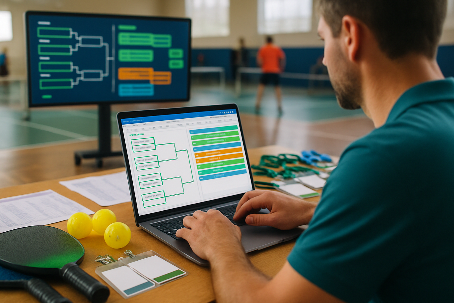 Pourquoi simuler un tournoi de pickleball avant de l'organiser ?