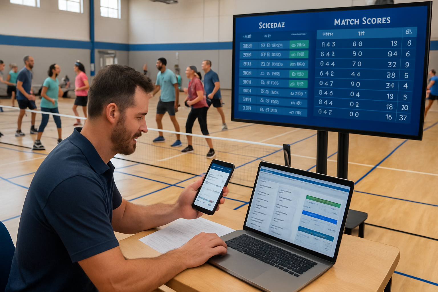 Pourquoi pk.fr est idéal pour organiser vos tournois internes de pickleball
