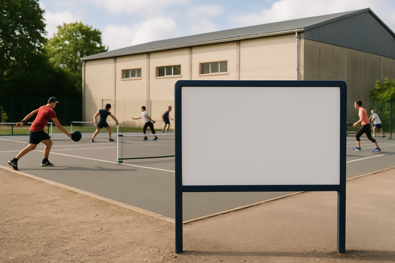 Créer la page publique de son club de pickleball
